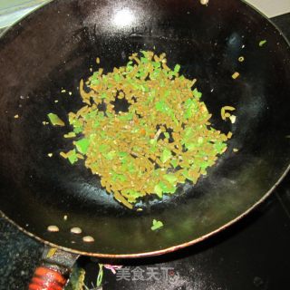 姜丝咸豆角的做法步骤：4