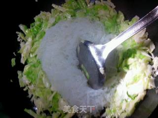 粉丝包菜的做法步骤：6