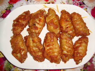 香酥炸鸡翅的做法步骤：8