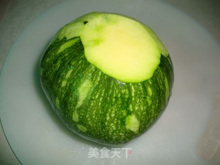 【鲍汁嫩南瓜】---味道很鲜甜，值得一做的简单菜的做法步骤：1
