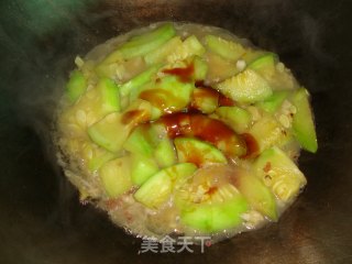【鲍汁嫩南瓜】---味道很鲜甜，值得一做的简单菜的做法步骤：6