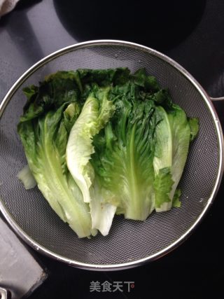 蚝油生菜的做法步骤：7