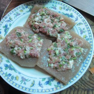 葱香魔芋豆腐的做法步骤：3