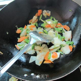 双片炒肉的做法步骤：3