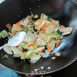 双片炒肉的做法步骤：5