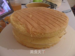 橙香奶油蛋糕的做法步骤：6