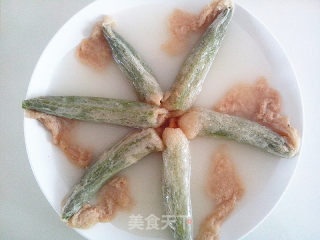 竹荪酿秋葵的做法步骤：13
