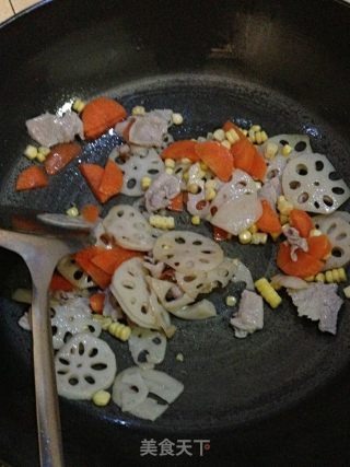 荷塘小炒的做法步骤：6