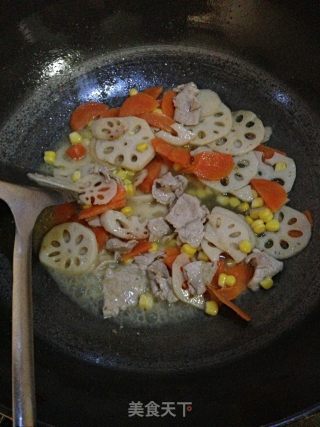 荷塘小炒的做法步骤：7