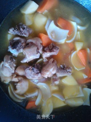 诺诺的咖喱鸡肉饭的做法步骤：6