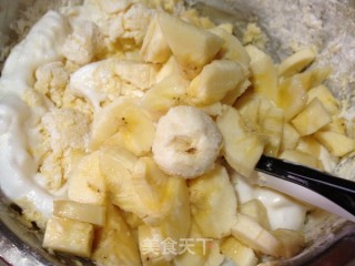 焦糖香蕉乳酪蛋糕的做法步骤：13