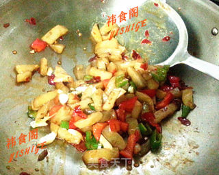 川香茄子的做法步骤：4