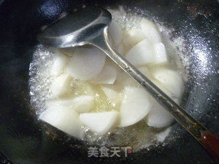 虾蛄烧萝卜的做法步骤：5