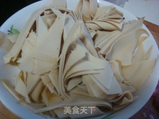 炖干豆腐的做法步骤：1