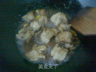 红烧豆泡排骨的做法步骤：5