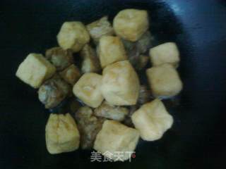 红烧豆泡排骨的做法步骤：6