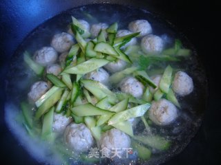 清汆鲅鱼丸的做法步骤：7