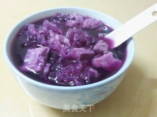 紫薯银耳羹的做法步骤：7