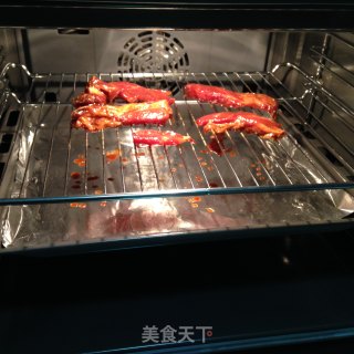 蜜汁叉烧的做法步骤：9