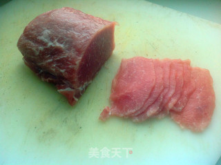 水煮肉片以及腌肉秘籍的做法步骤：2