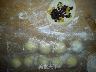 玉米苹果馅面包的做法步骤：3