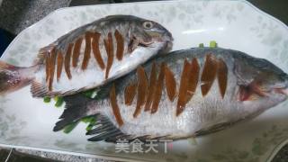 酸梅汁蒸泥鯭的做法步骤：2