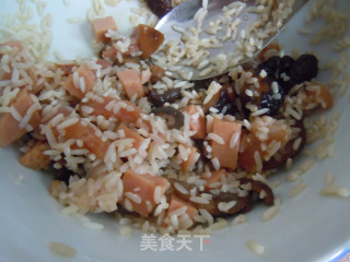 【糯米灌肠】--米饭也可以很美味的做法步骤：9