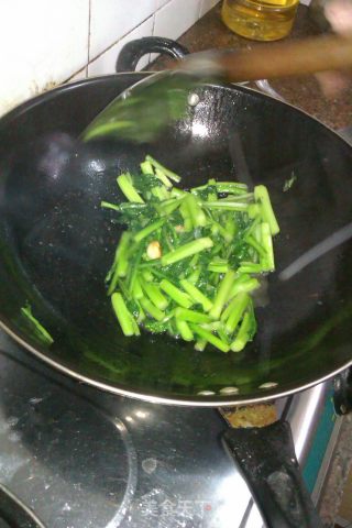 炒小油菜的做法步骤：5