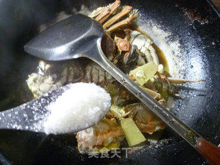 香炒毛蟹的做法步骤：8
