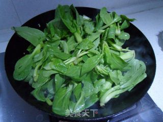 香菇烧菜心的做法步骤：6