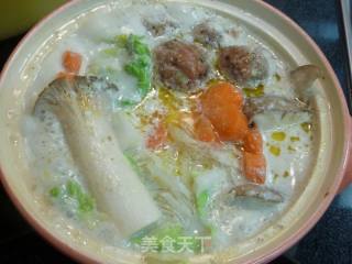 秋冬滋补养颜豆浆火锅的做法步骤：8