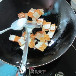 鱼香香干片的做法步骤：3