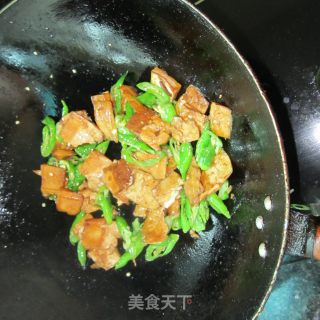鱼香香干片的做法步骤：7