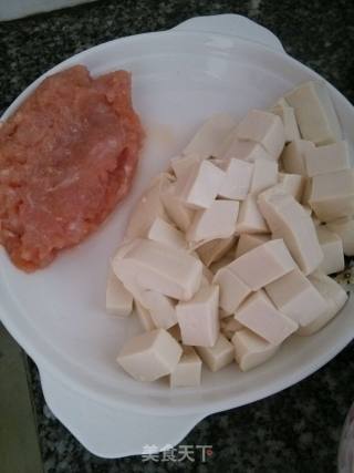 肉末豆腐的做法步骤：2