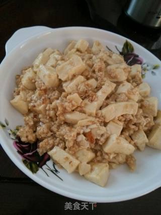肉末豆腐的做法步骤：12