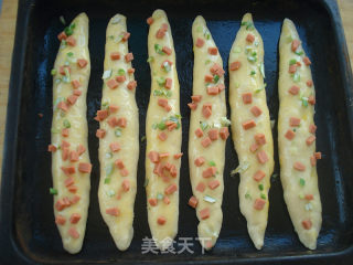葱花火腿排包的做法步骤：13
