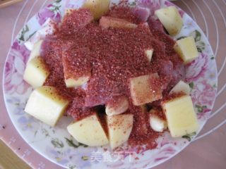 土豆粉蒸肉的做法步骤：4
