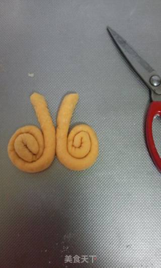 南瓜蝴蝶卷的做法步骤：9