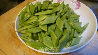 刀豆炒鸡块的做法步骤：3