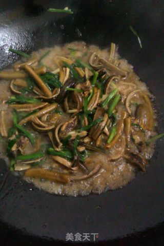 鳝鱼炒韭菜的做法步骤：7