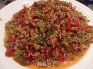 芹菜肉沫的做法步骤：11