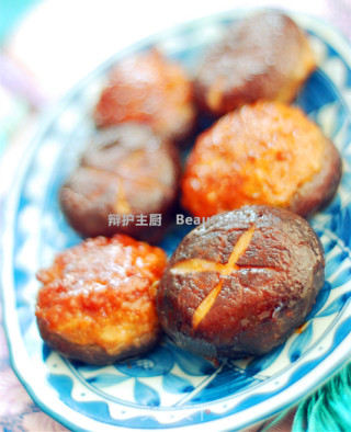 日式照烧香菇肉盒的做法步骤：11