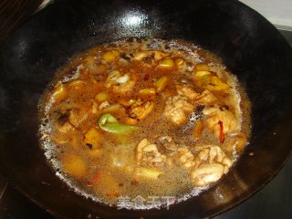 鸡肉炖土豆栗子的做法步骤：9
