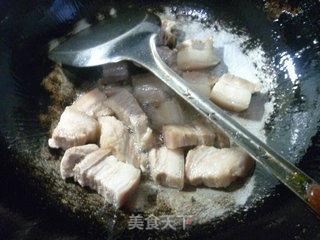 目鱼烧五花肉的做法步骤：4