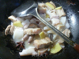 目鱼烧五花肉的做法步骤：7