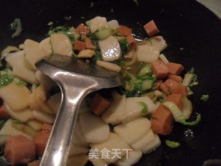 双味炒年糕的做法步骤：5