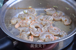 虾仁鸡蛋捞面的做法步骤：5