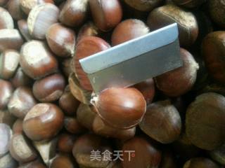炒栗子的做法步骤：3