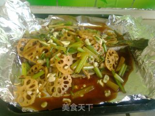 香烤黑鱼的做法步骤：7