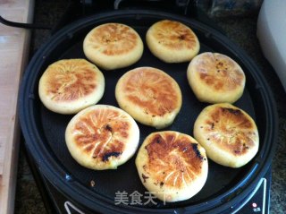鸡蛋拉瓜玉米面饼的做法步骤：12
